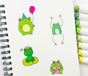 Cute:3lko0jkuk6c= Frog Drawing