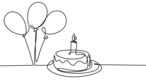 Outline:4ukdh1k_W9w= Birthday Cake Clipart