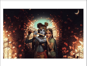 Art:70vxa8jjpik= Radhe Krishna