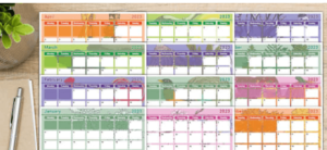 Free Printable:9t7exeoksho= Blank Calendar 2023