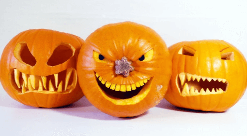 Easy:_Zebjuy-Ijk= Scary Pumpkin Carvings