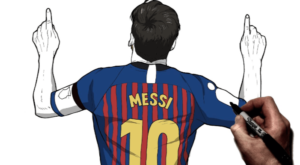 Easy:_-Njq21_Kxa= Messi Drawing
