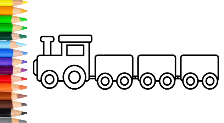 Easy:_Pboytx7o94= How to Draw a Train