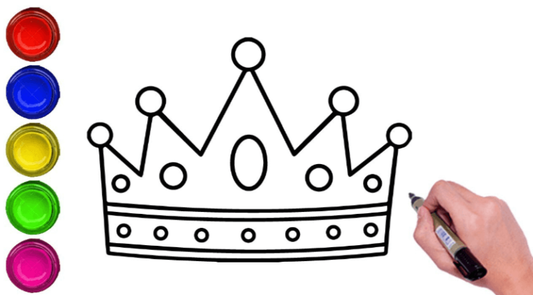 Easy:_Sluxfw5big= Crown Drawing