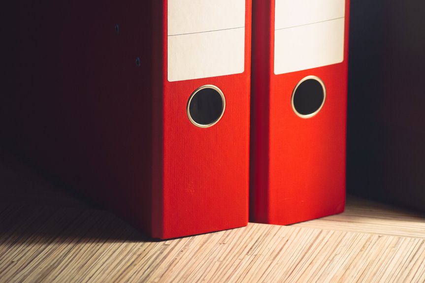 registry numbers and file review briefings